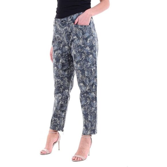 J BRAND Palm Print Cropped Ruby Jean Cape Mountain Size 29 - Picture 5 of 9